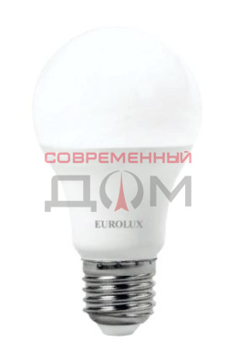 Лампа светодиодная Eurolux LL-E-A60-15W-230-6K-E27